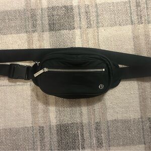 Lululemon Wanderlust Black Belt Bag